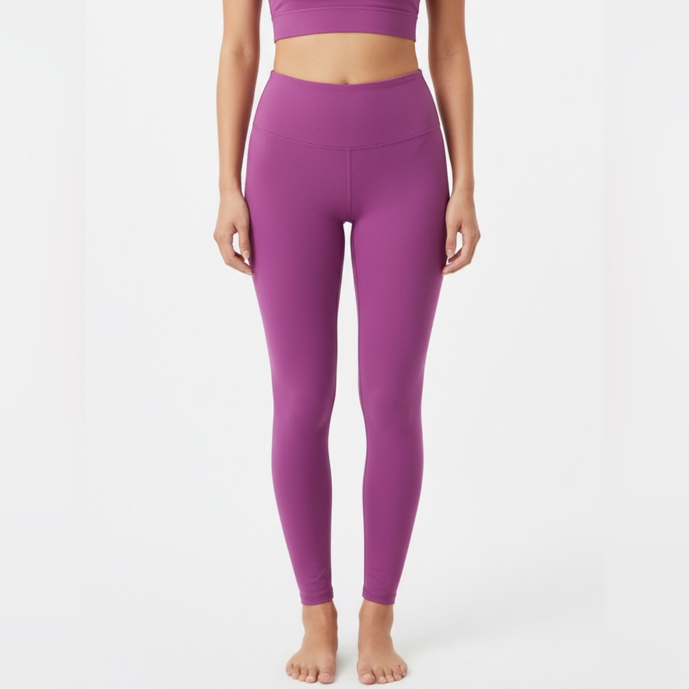 All In Motion Purple Brushed Sculpt Ultra High Rise Leggings NWT
